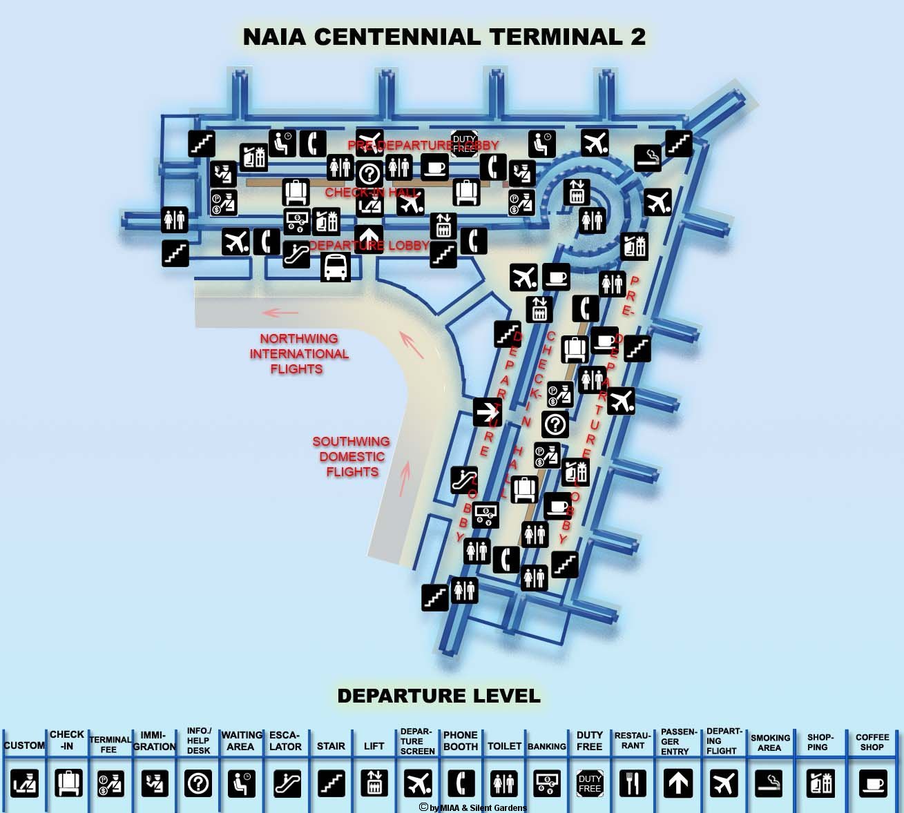 Manila Airport Maps