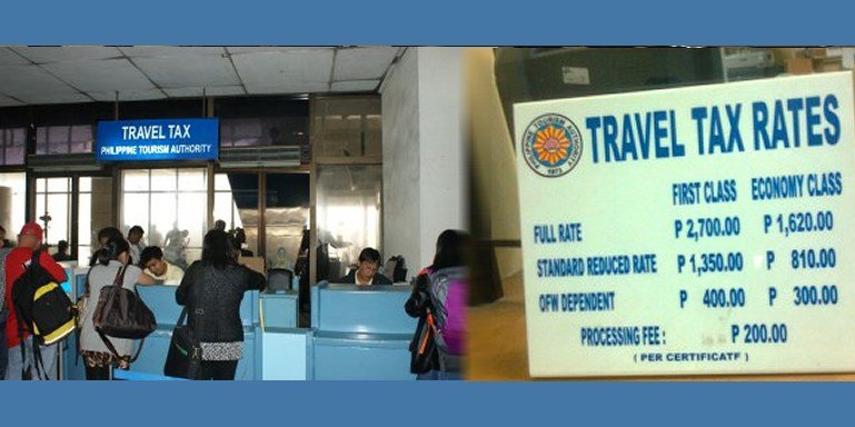 philippine departure travel tax