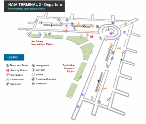 Click to enlarge NAIA-2 Arrival map in new tab