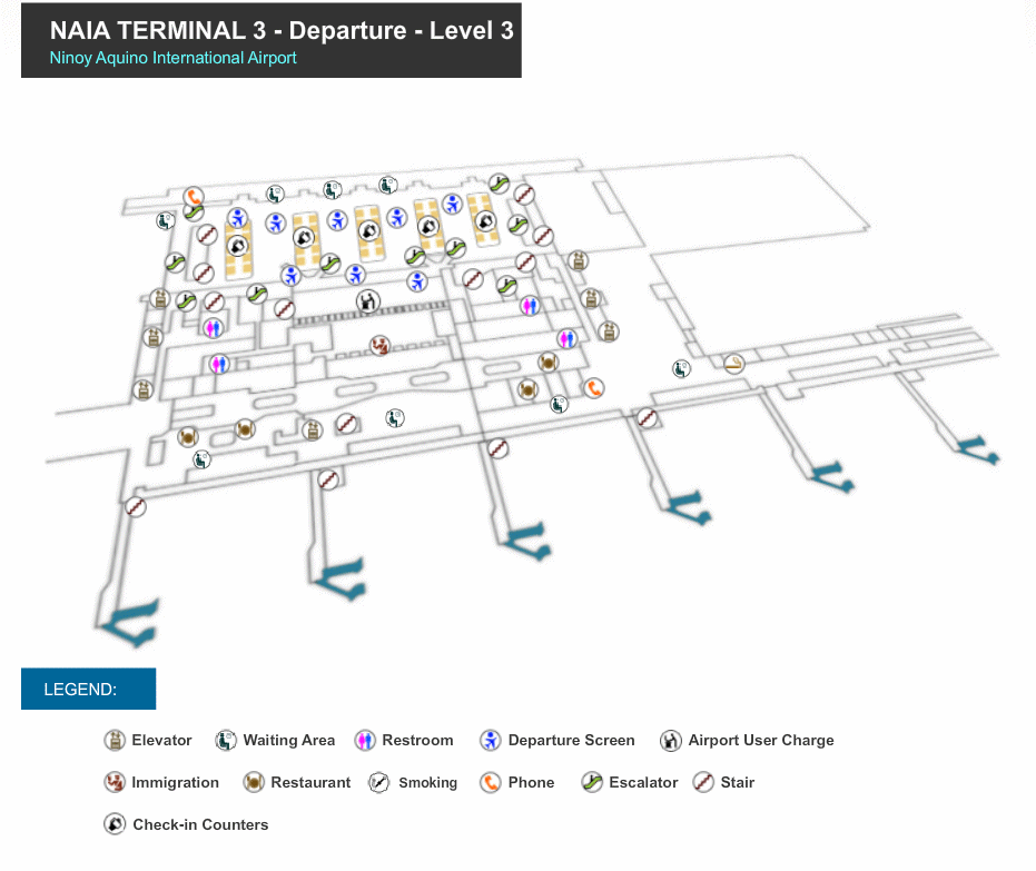 Manila Airport Maps